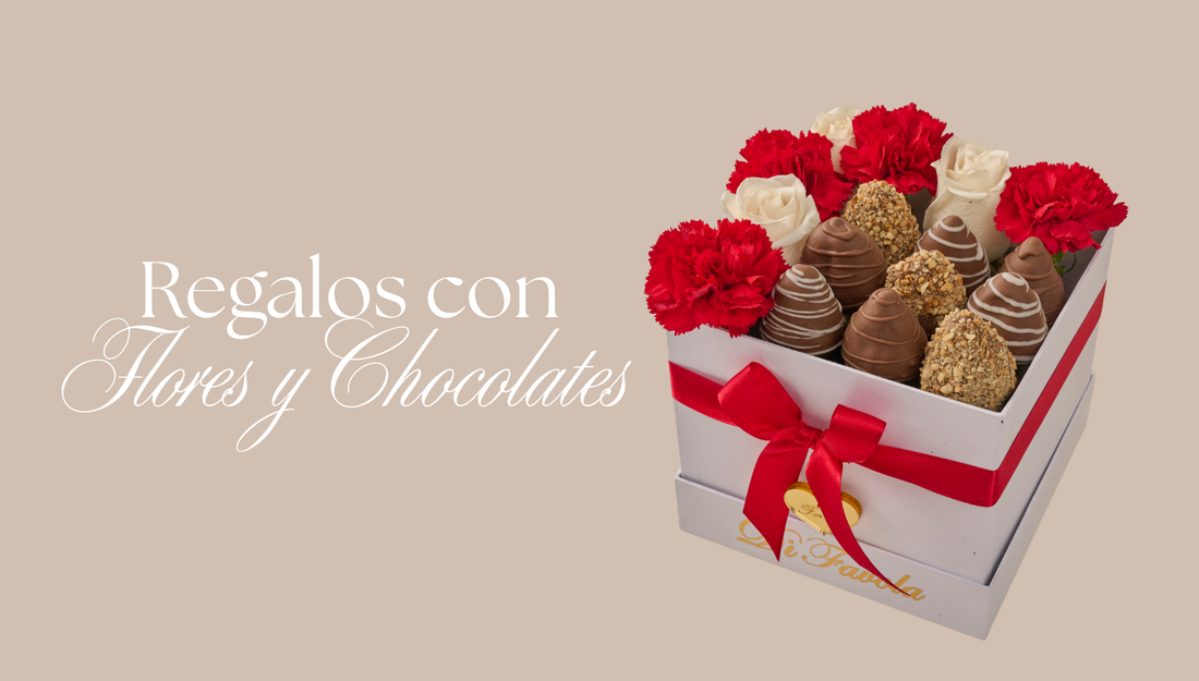 Regalos con flores y chocolate: la combinación perfecta para sorprender