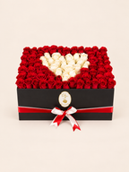 Marco de Rosas. Diseño floral Amor y Amistad