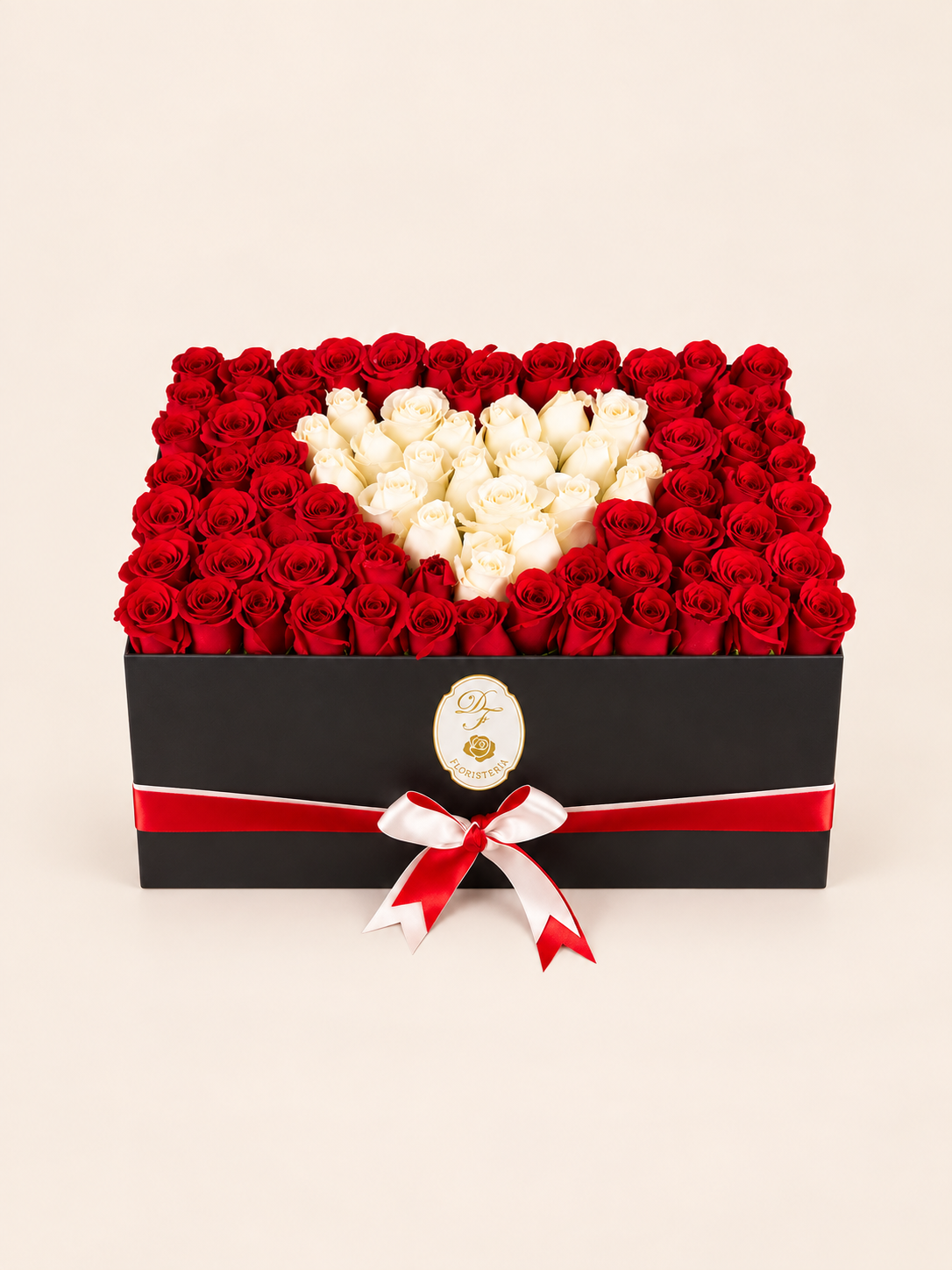 Marco de Rosas. Diseño floral Amor y Amistad