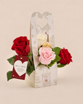 Detalle: Mini Rosal & Ferrero Rocher: XS Amor & Amistad. Rosas