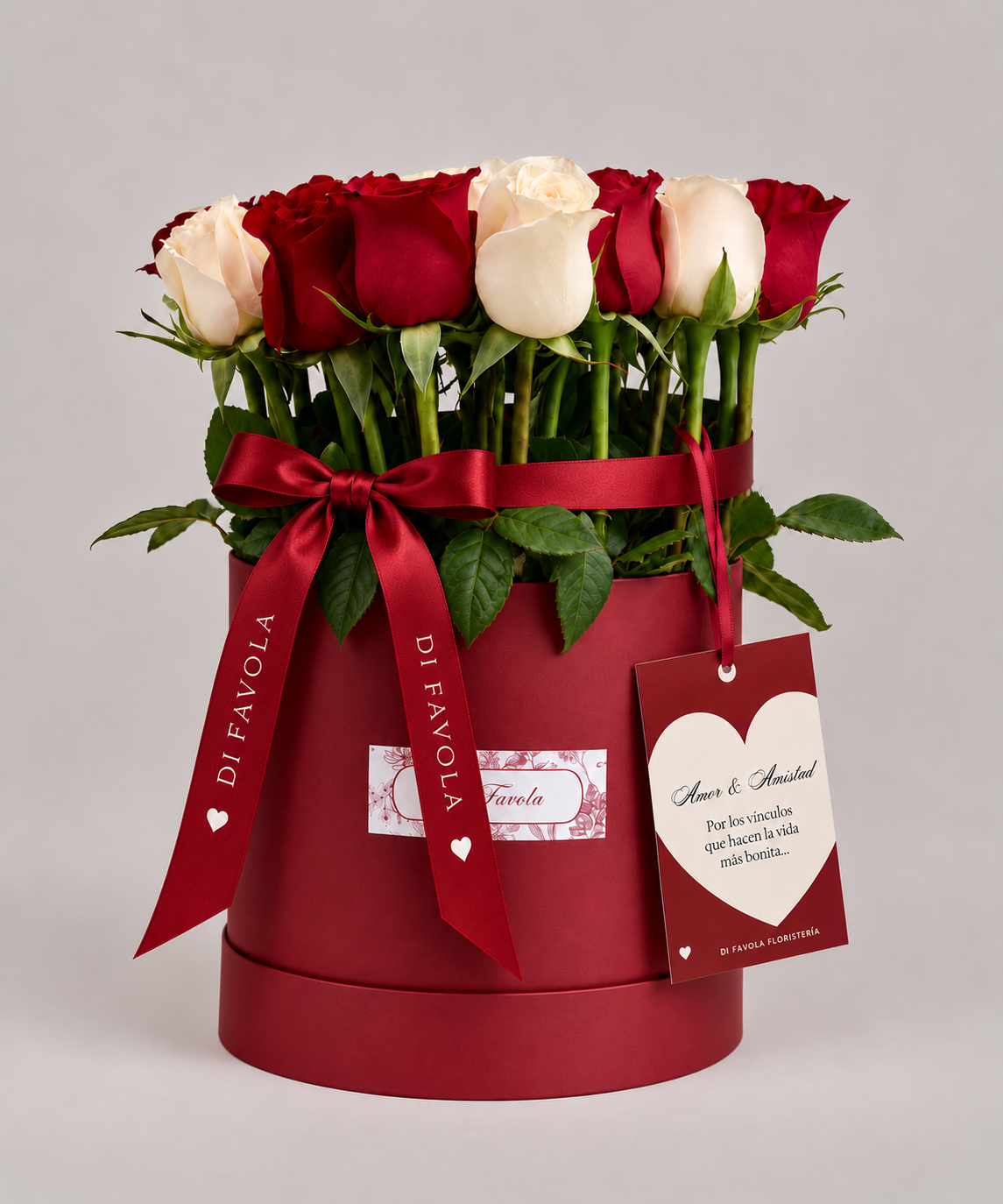 Cilindro Elegido - M. Rosas de exportación Amor y Amistad