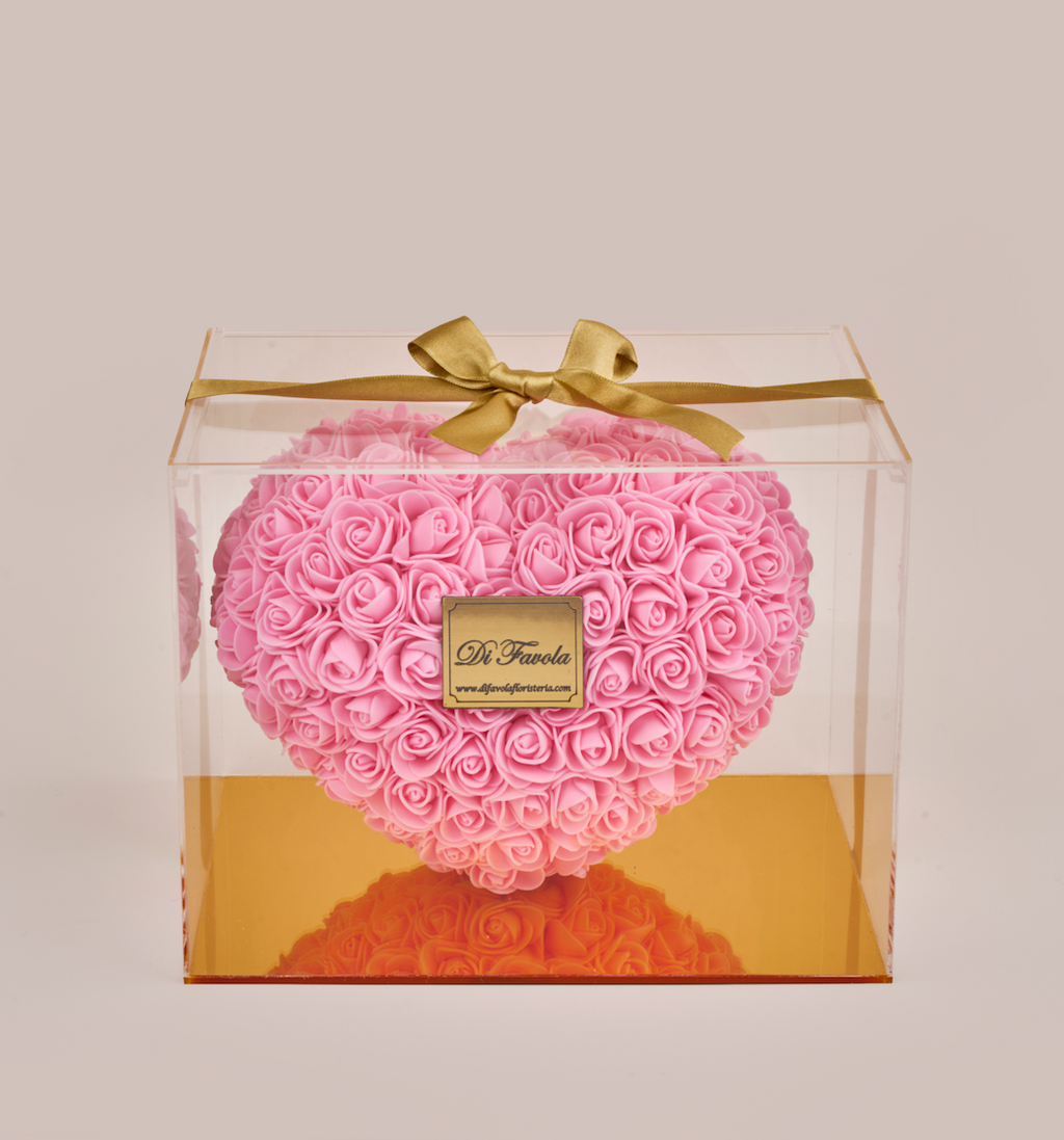 Luxury heart (caja acrílica)