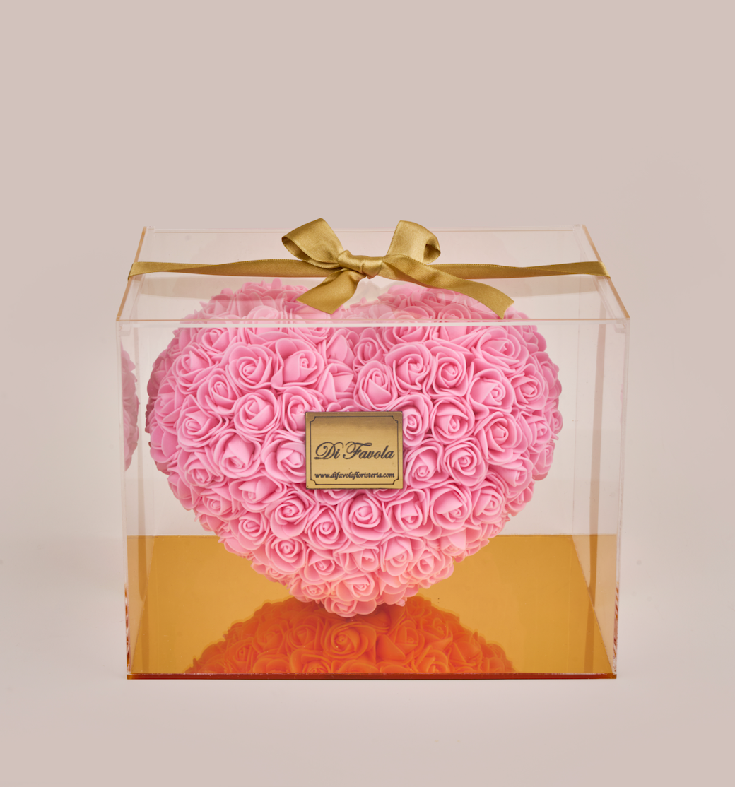 Luxury heart (caja acrílica)