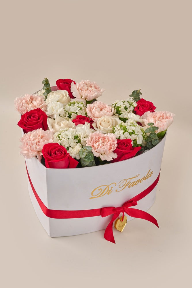 Llamada al corazón. Flores mixtas