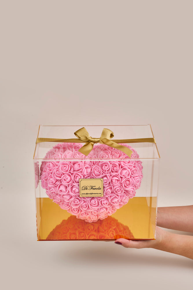 Luxury heart (caja acrílica)