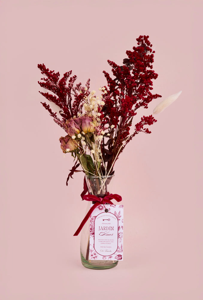 Recuerdo eterno - Flores secas