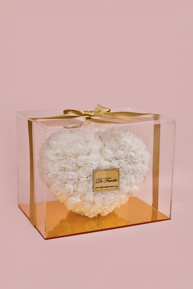 Luxury heart (caja acrílica)