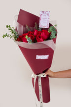 Atado de amor rosas naturales