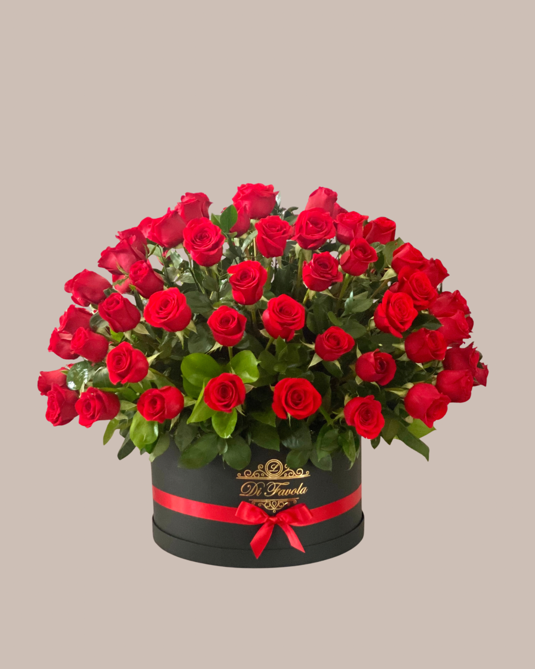 Arreglo redondo: Jardín de Amor. Rosas