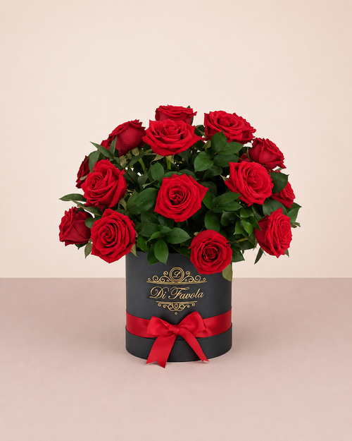 Arreglo redondo: Jardín de Amor x 30 rosas ''Premiun''